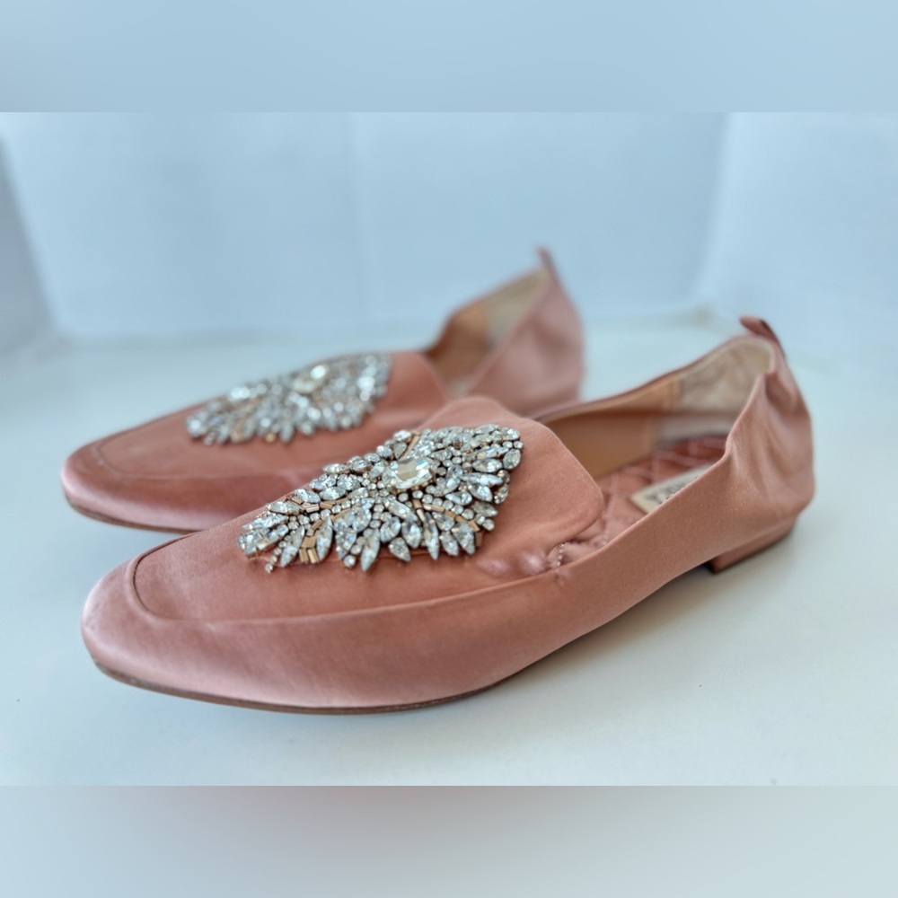 Badgley Mischka Davis Pointed Toe Flat Shoes Women's Size 9.5